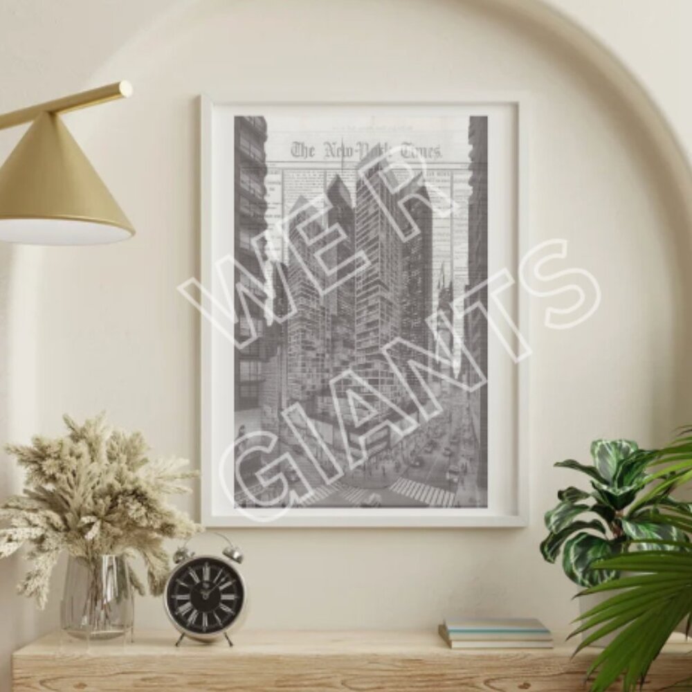 Aesthetic Home Decor New York City Art Print 11X17
